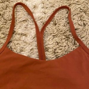 LULULEMON BURNT ORANGE SPORTS BRA